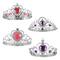 Toy Time Silver Princess Crowns &#x26; Tiaras, 4ct.